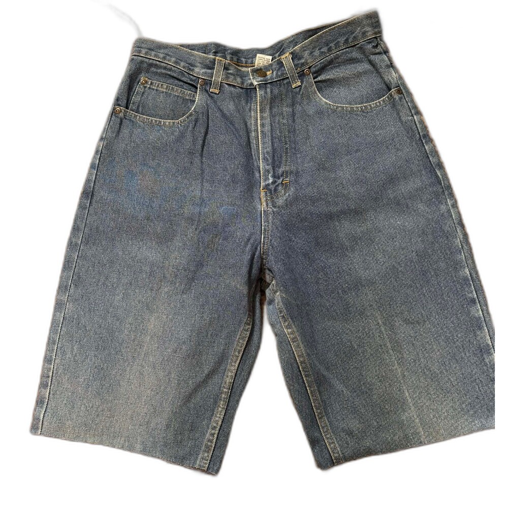 Open Trails Size 12 Women's Blue DIY Cutoff Jean Shorts 32x10.5